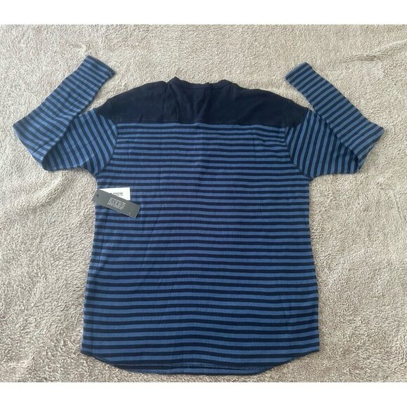 Jordan Craig Shirt Mens Long Sleeve Knit Thermal Striped Size 2XL New - Picture 11 of 12